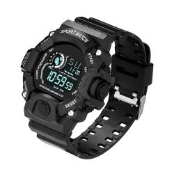 Men’s Digital Sports Watch – Black
